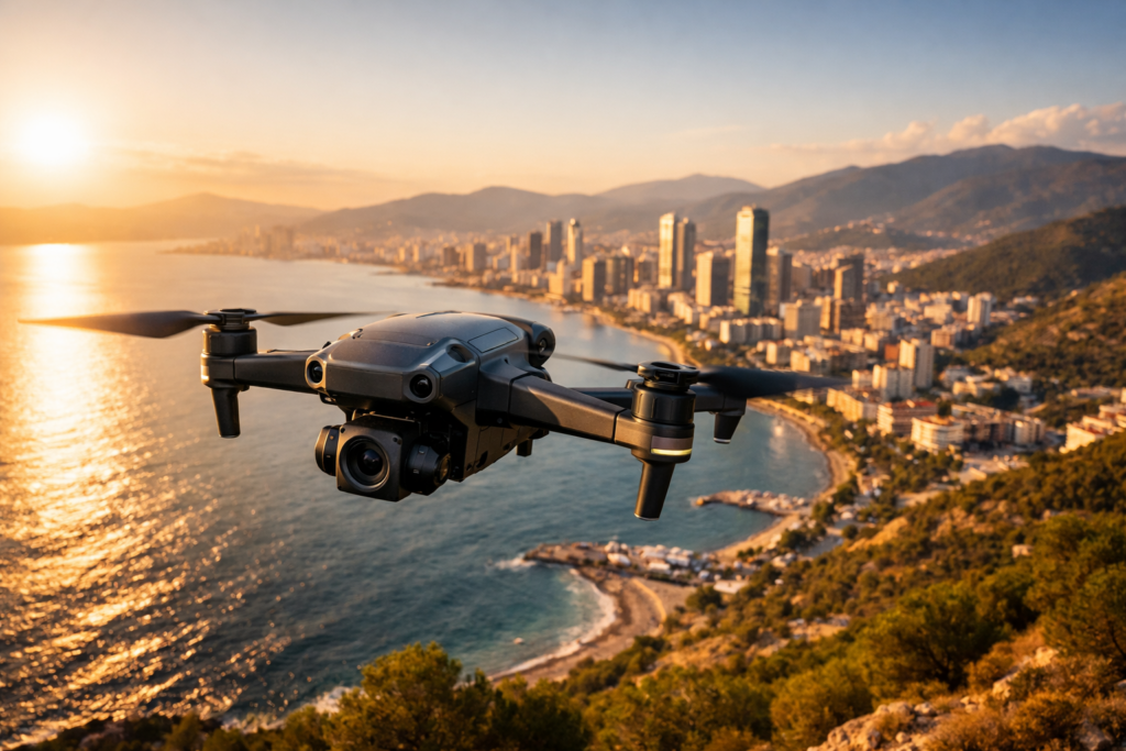 Türkiye geneli profesyonel drone çekimi hizmetleriyle projelerinizi havadan etkileyici şekilde tanıtın. Yasal, kaliteli ve kurumsal çözümler.